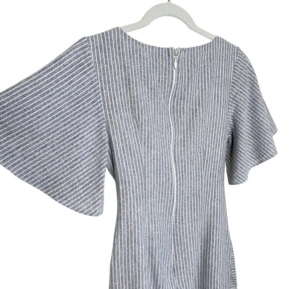 LeRumi Blue & White Striped Jamie Dress, S - Picture 5 of 9